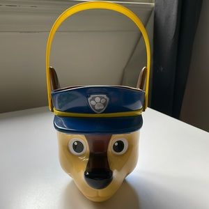 Paw patrol trick or treat Halloween pail Chase